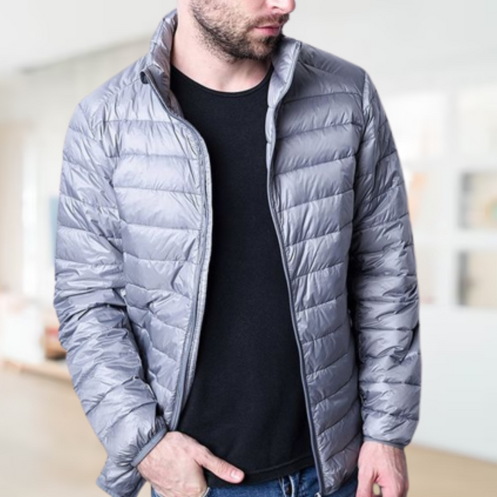 Ultraleichte Jacke mit Kragen