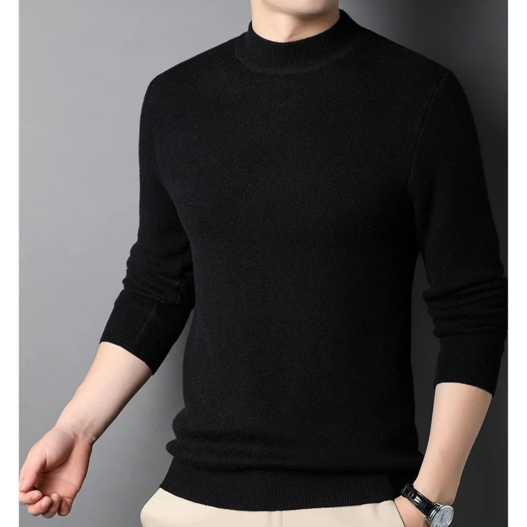 Weicher Slim Fit Winterpullover