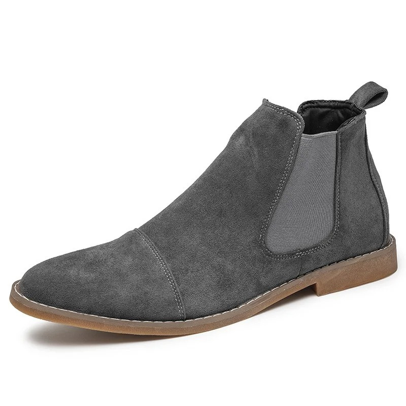 Moderne Boots Herren aus Wildleder mit Bequemer Sohle - Winterschuhe