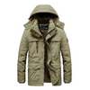 Hochwertige Parka Jacke Herren mit Warmer Fleece-Fütterung