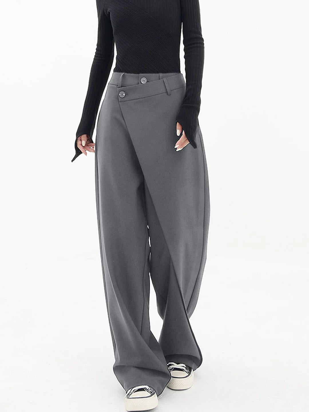 Asymmetrische Baggy-Hose