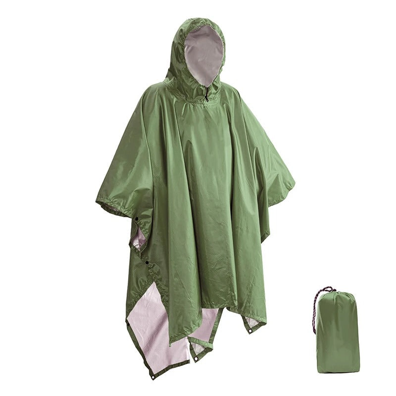 Wasserdichter Poncho-Rucksacküberzug zum Wandern