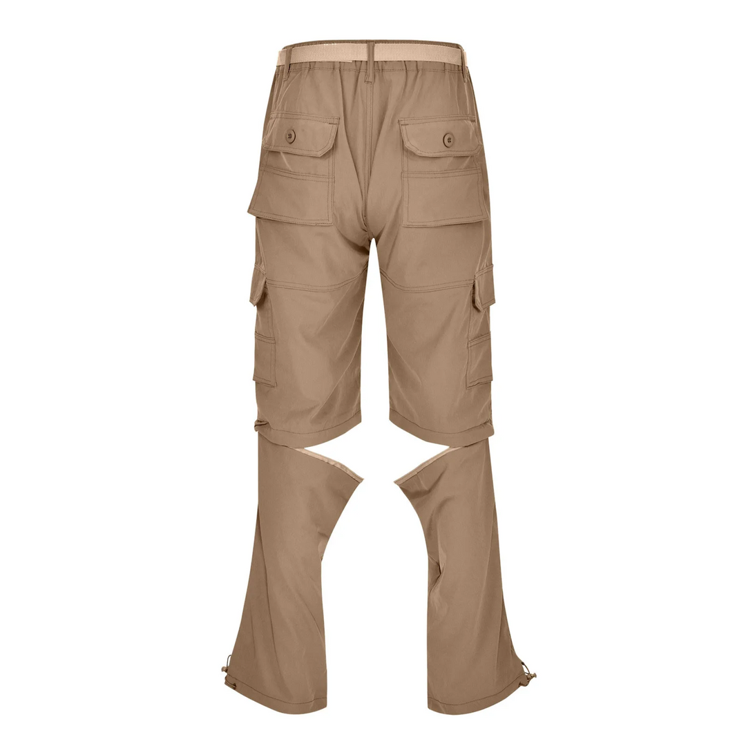 Atmungsaktive Outdoorhose mit Taschen, Verstellbare Beinabschlüsse