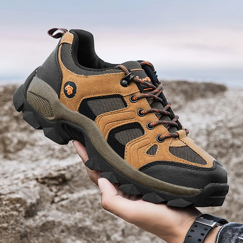 Herren Rutschfest Atmungsaktiv Outdoor Trekkingschuhe