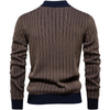 Stilvoller Rollkragenpullover mit Streifenmuster