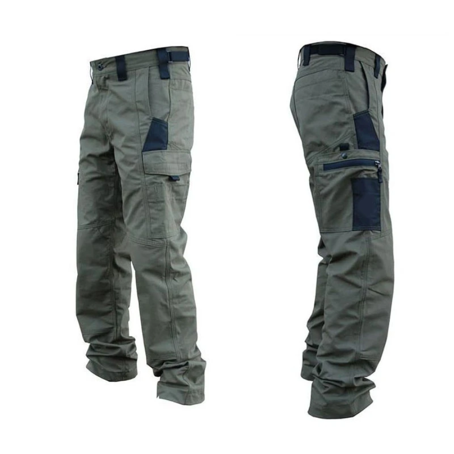 Taktische Outdoorhose mit Reißverschlusstaschen, Robust