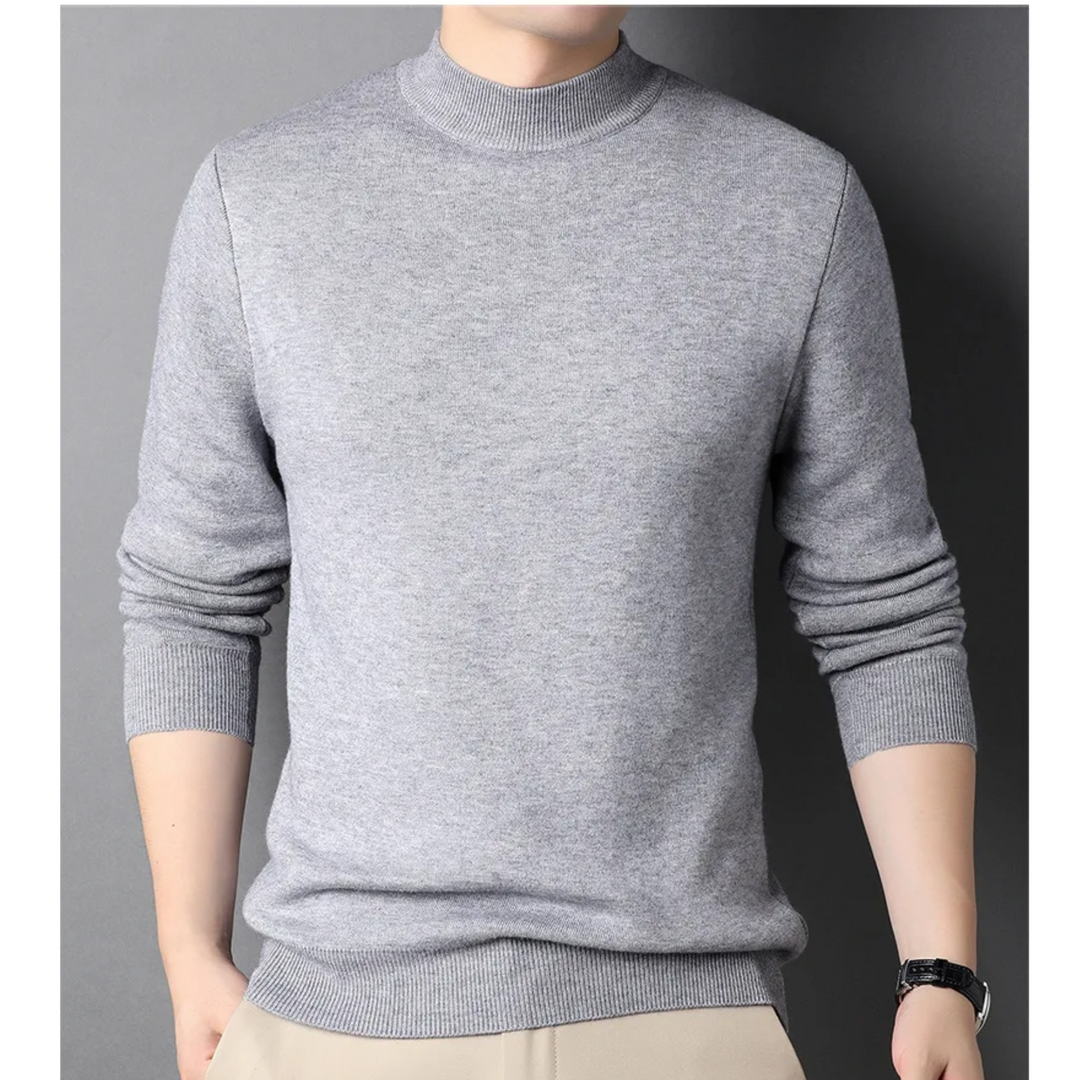 Weicher Slim Fit Winterpullover