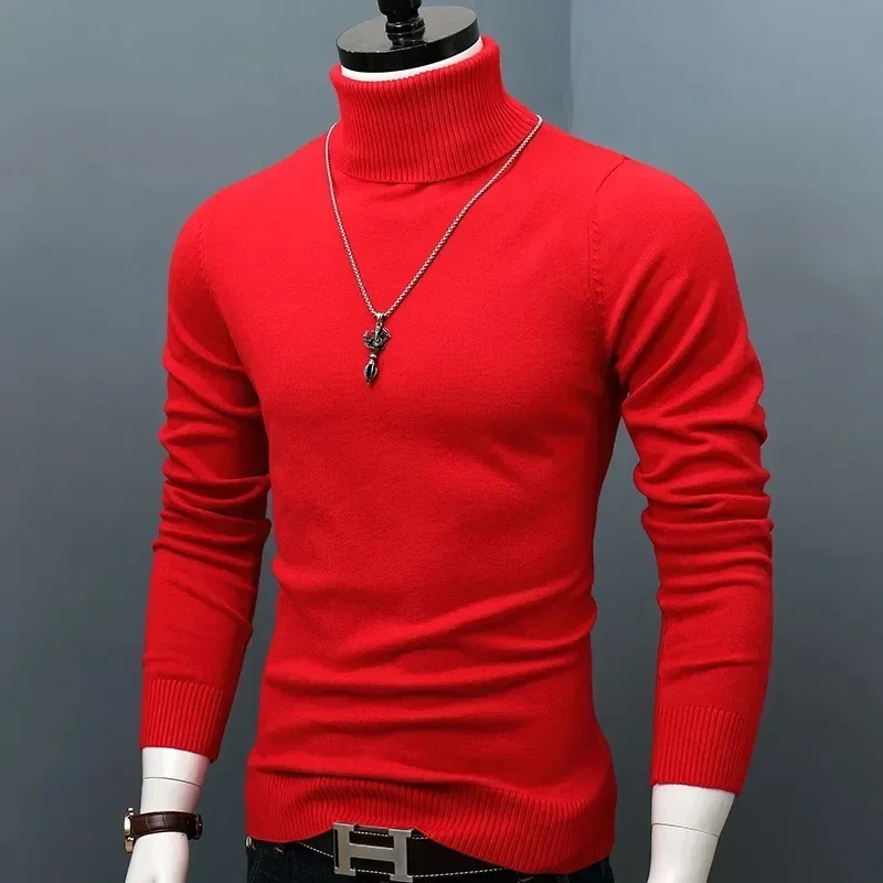 Enganliegender Strickpullover Slim Fit