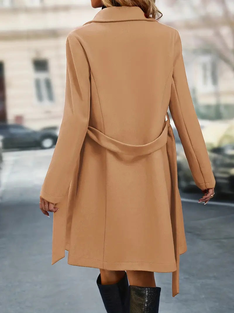 Zweireihiger Trenchcoat für Stil und Eleganz zu jeder Jahreszeit