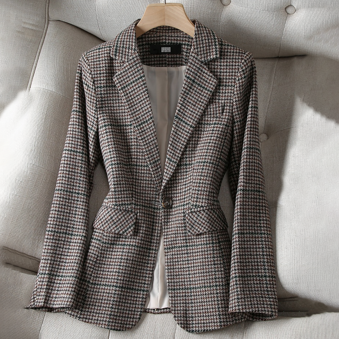 Deluxe Karierter Blazer