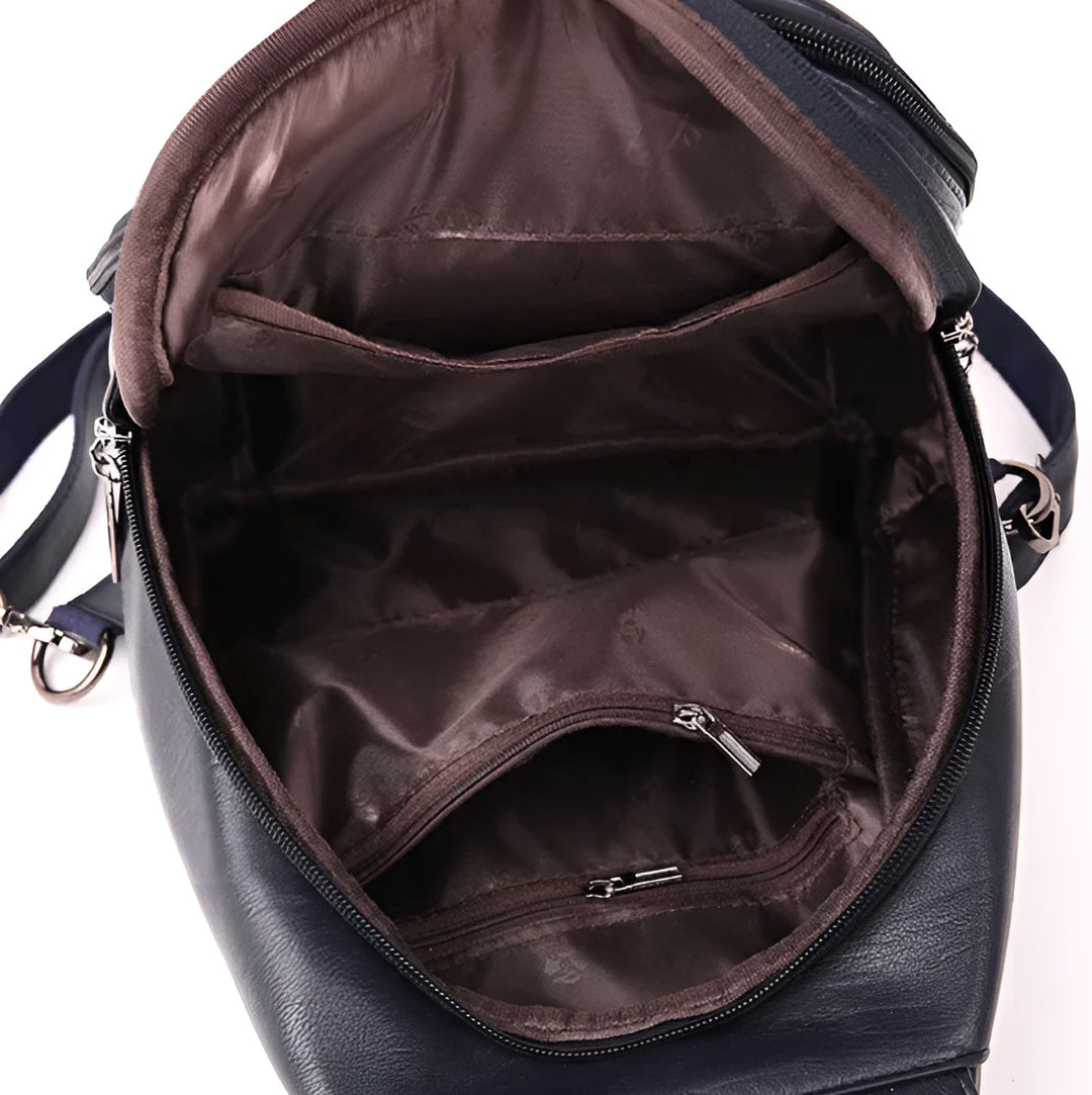 Damen-Rucksack aus weichem Leder