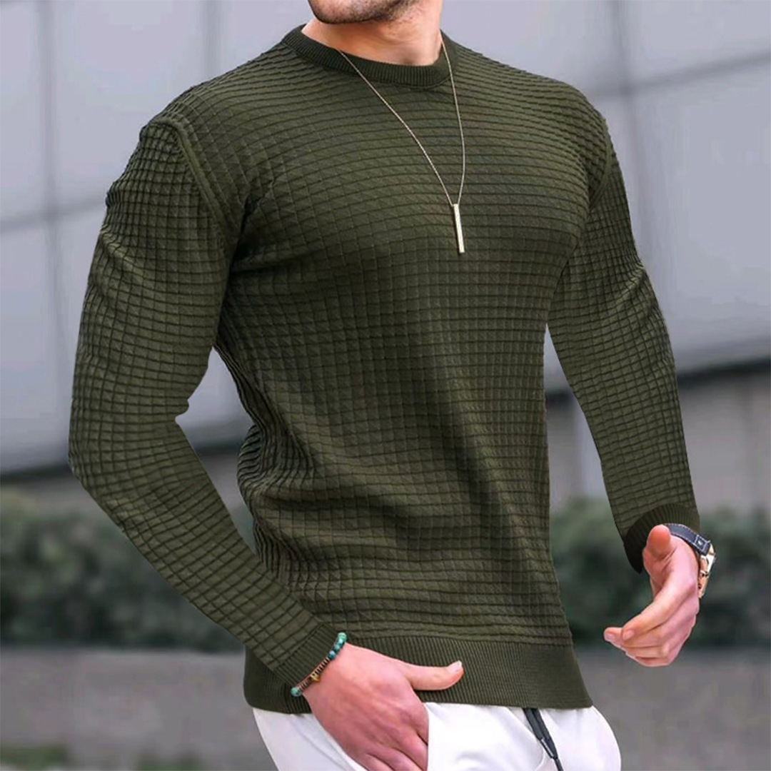 Stylischer Herrenpullover