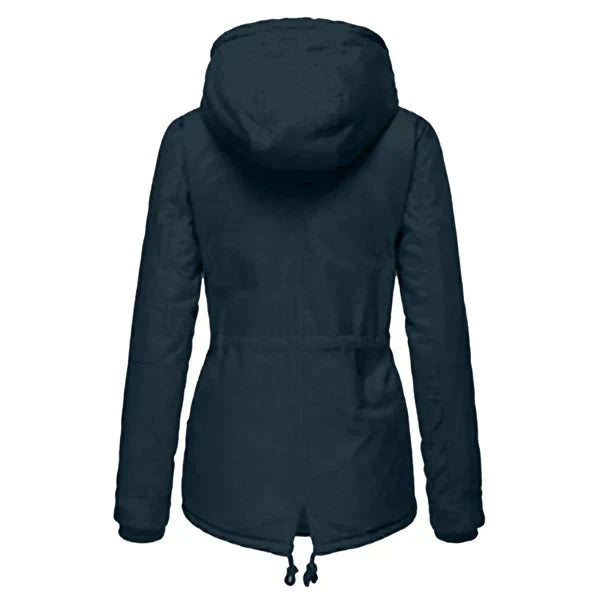 Damen - Wintermantel - Warmes Material - Stylischer Winterjacke für Damen