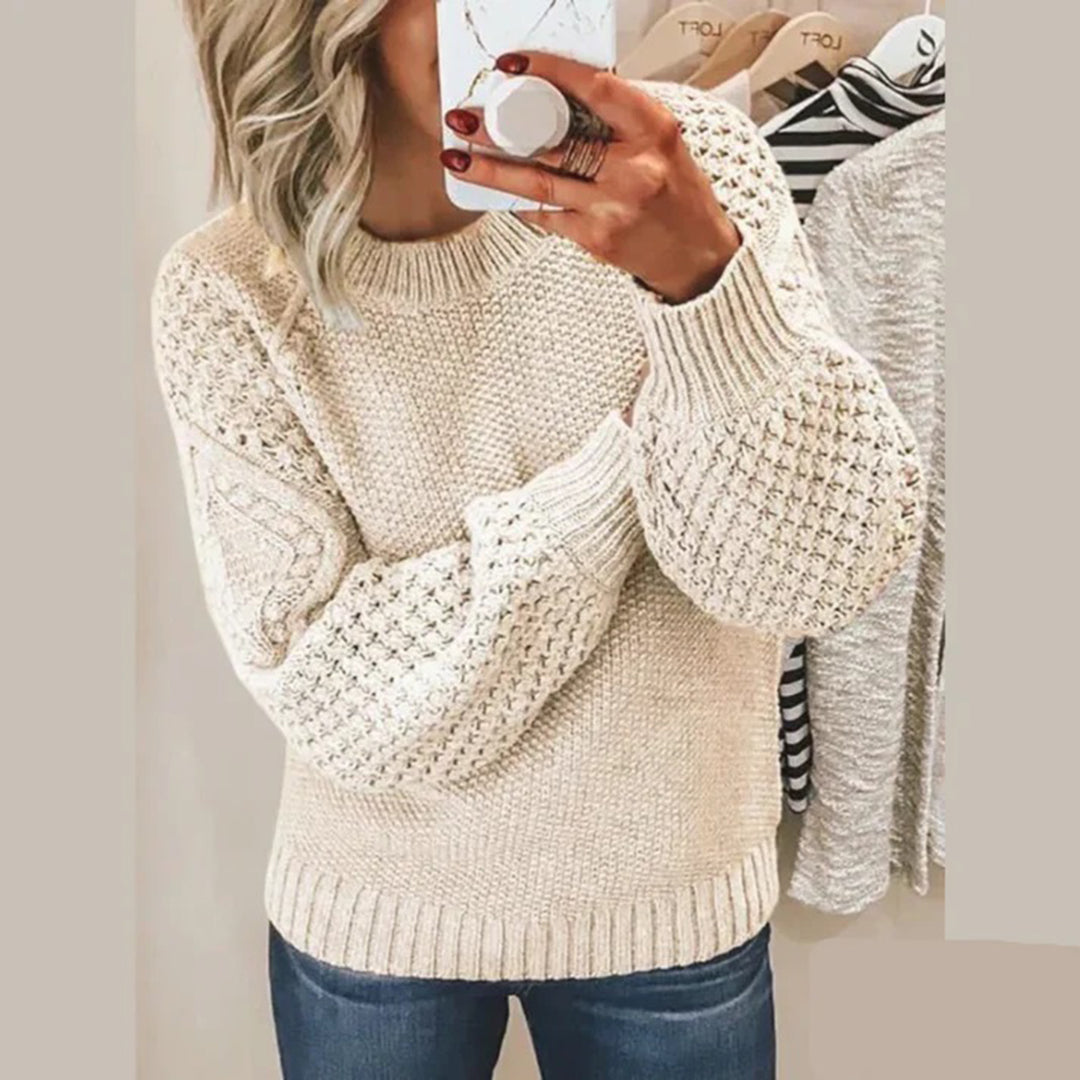 Freizeitstrickpullover