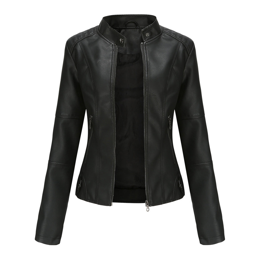 Moderne Lederjacke für Damen