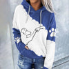 Chic: Lässiger Hoodie mit Hundeprint