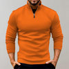 Warmer Herren-Pullover mit Reißverschluss