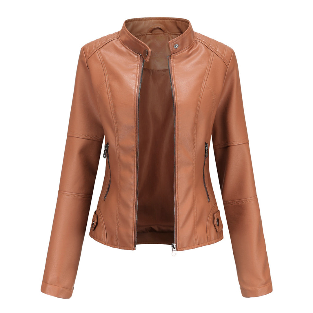 Moderne Lederjacke für Damen