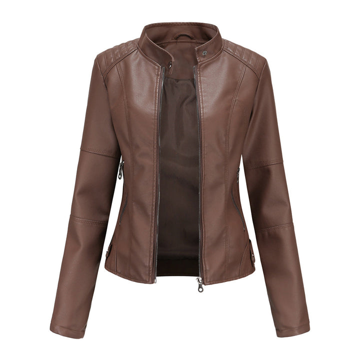 Moderne Lederjacke für Damen