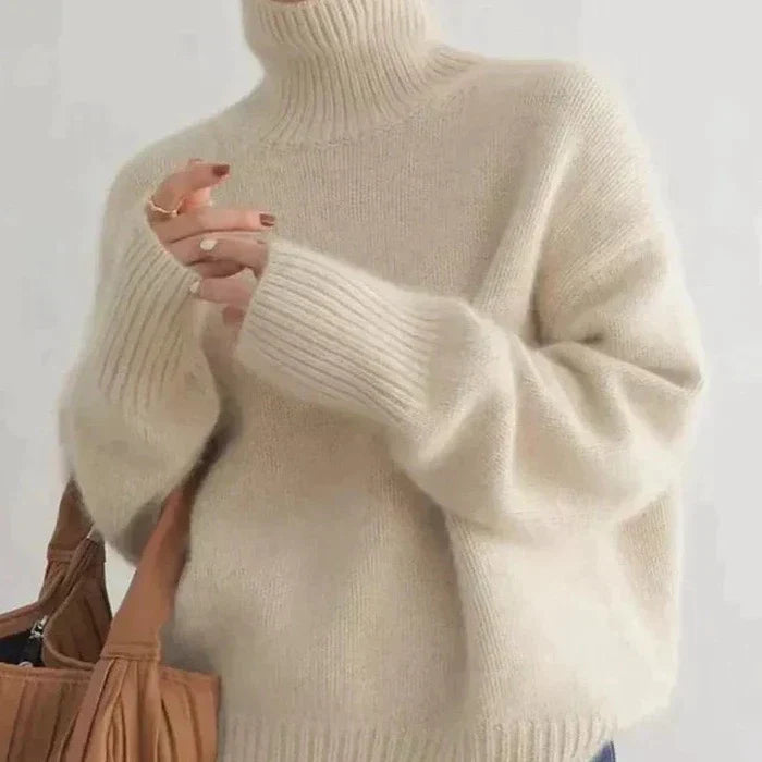 Eleganter Rollkragenpullover