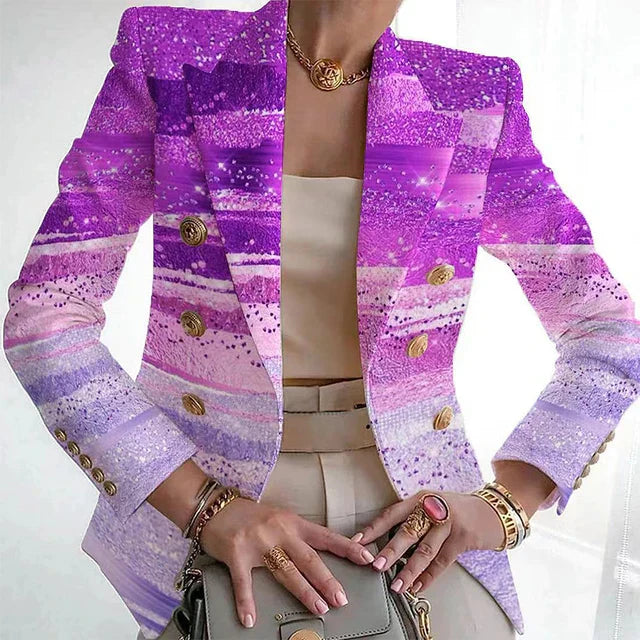 Schicker Print-Blazer