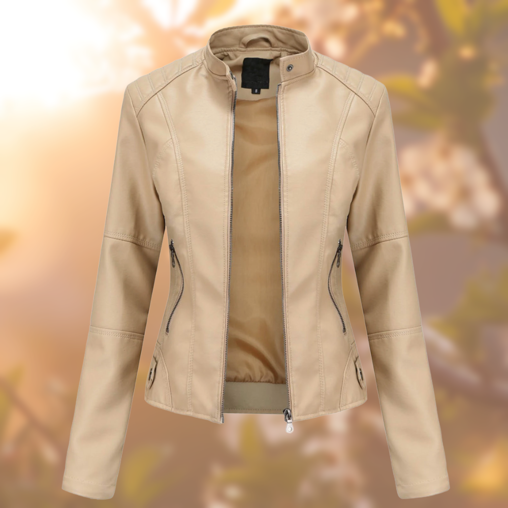 Stylische und einzigartige Lederjacke