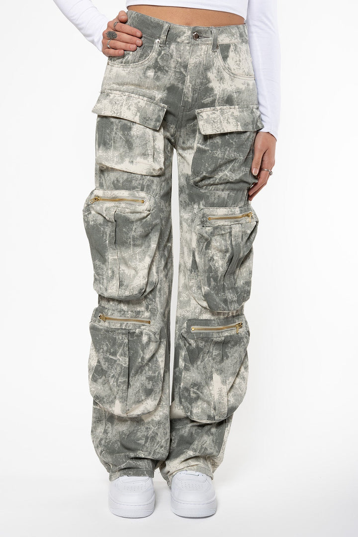 Attico™ | Camouflage-Cargohose 807