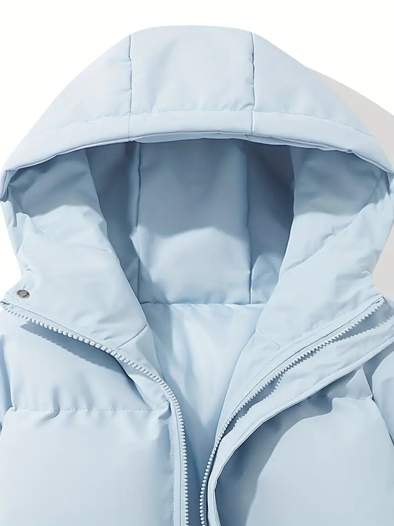 Unisex Warme Kapuzenjacke im klassischen Design