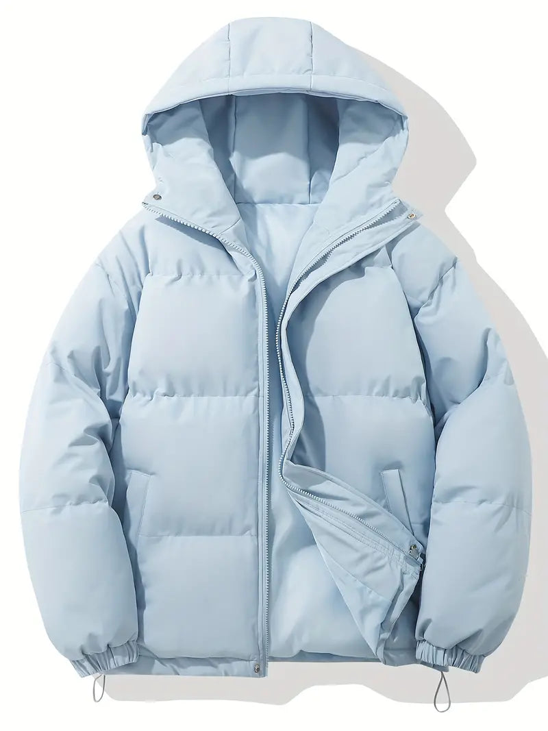 Unisex Warme Kapuzenjacke im klassischen Design