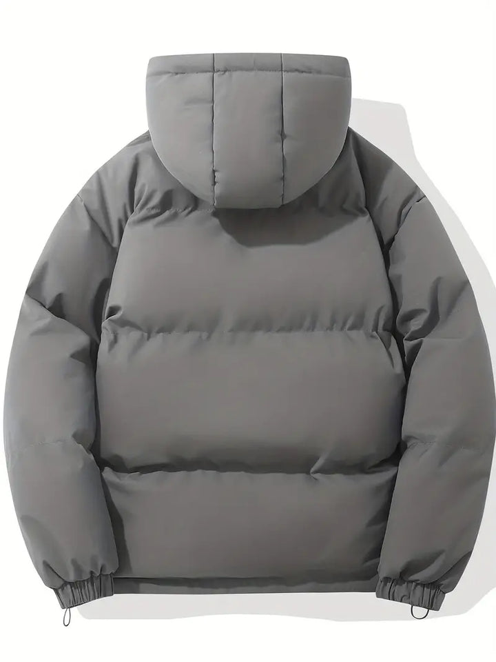 Unisex Warme Kapuzenjacke im klassischen Design