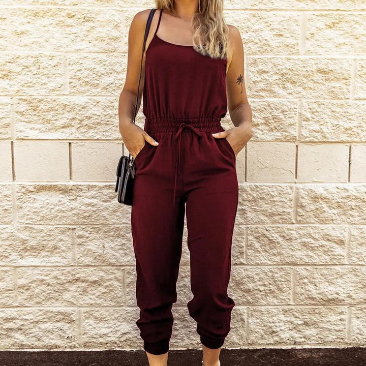 Janine - Spaghetti Strap Jumpsuit