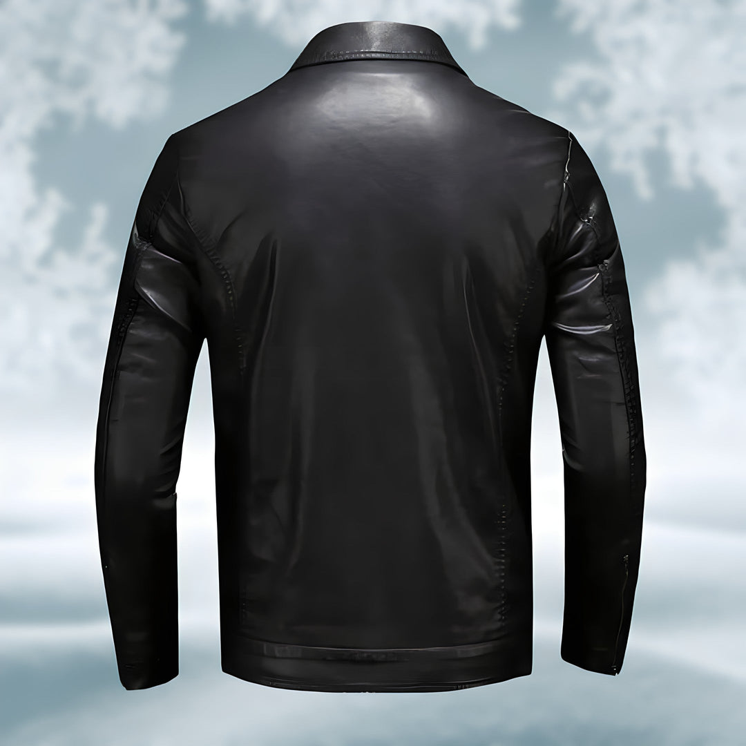 Herren Lederjacke Echtleder Premium