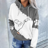 Chic: Lässiger Hoodie mit Hundeprint