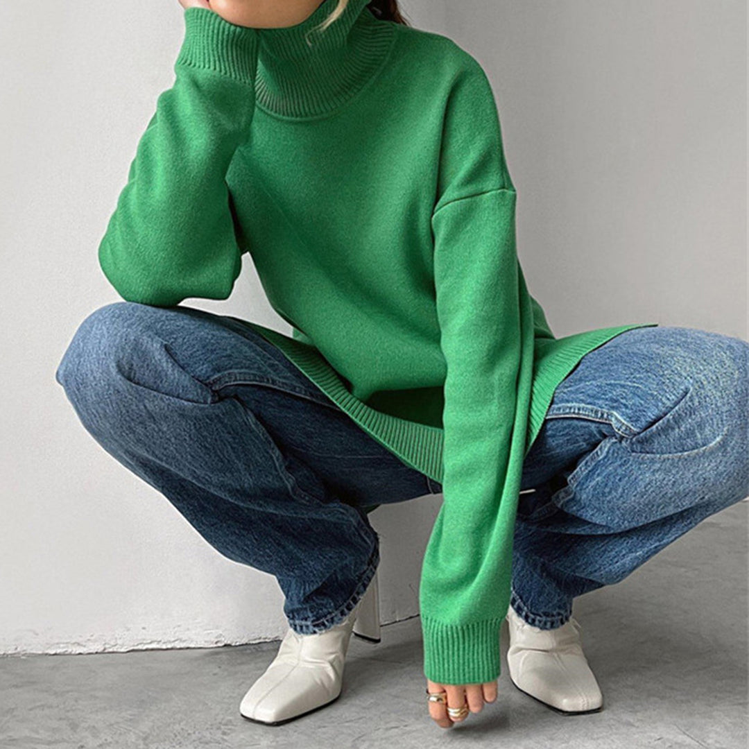 Stylischer bequemer Pullover