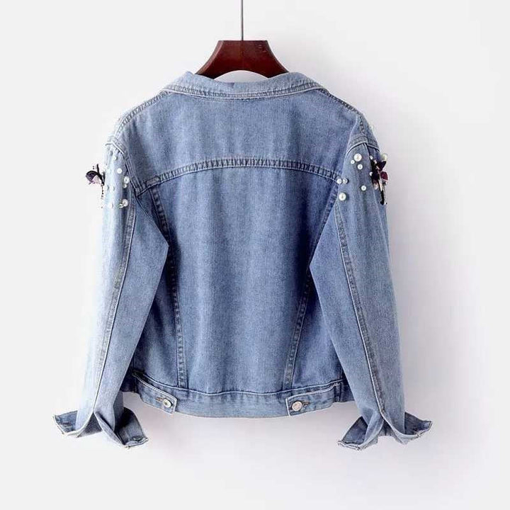 Ausgefallene Denim Jacke