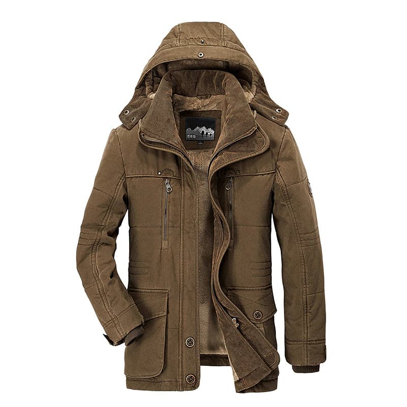 Herren - Winterjacke - Warm und Dick - Ideal für kalte Tage, perfekte Winterbekleidung