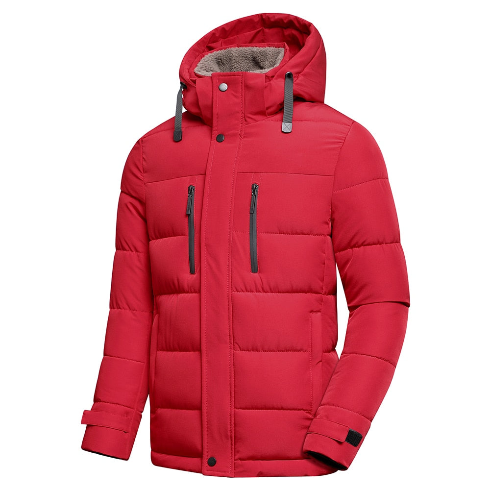 Gefütterte Winterjacke für Herren