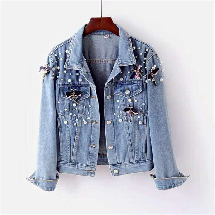 Ausgefallene Denim Jacke