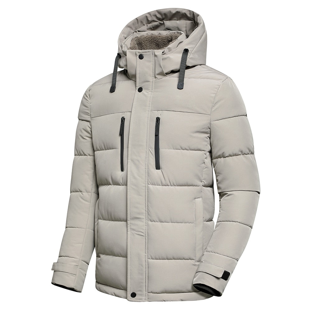 Gefütterte Winterjacke für Herren