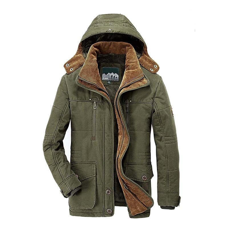 Herren - Winterjacke - Warm und Dick - Ideal für kalte Tage, perfekte Winterbekleidung