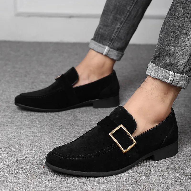 Business-Loafer aus Wildleder