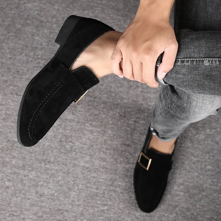 Business-Loafer aus Wildleder