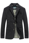 Herren-Multi-Pocket-Blazer Mit Einem Knopf