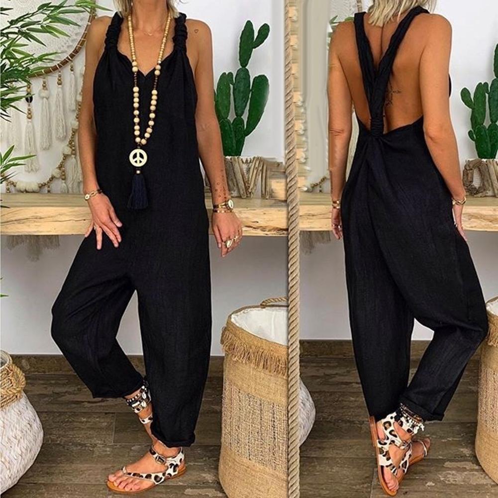 Geknoteter Jumpsuit