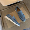 Vintage Leder Loafers Mode