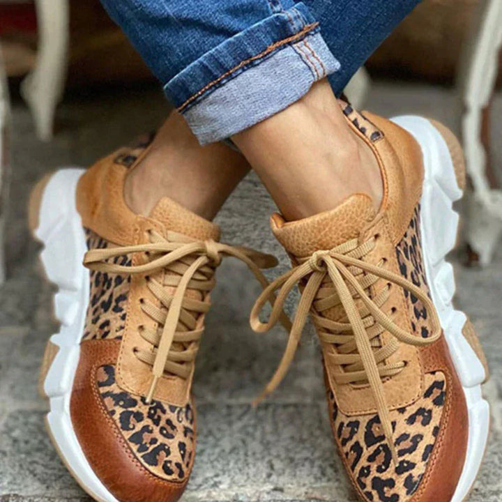 Sneakers mit Leopardenmuster - Kiana