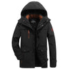 Wind- und wasserdichter Parka Wintermantel Kapuzenjacke