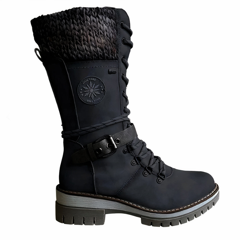 Bequeme Stiefel mit rutschfester Sohle