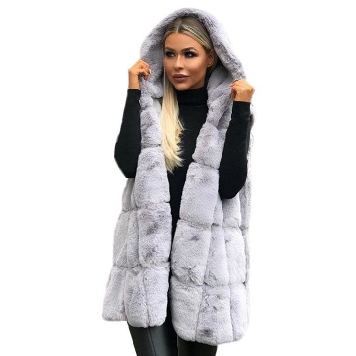 Ärmellose Flauschjacke: In Premium-Qualität