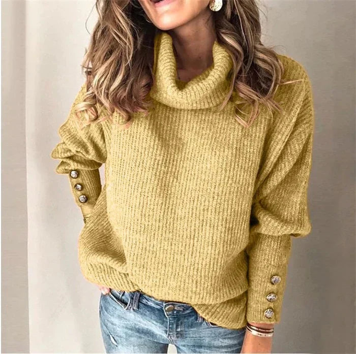 Pullover mit Knöpfen